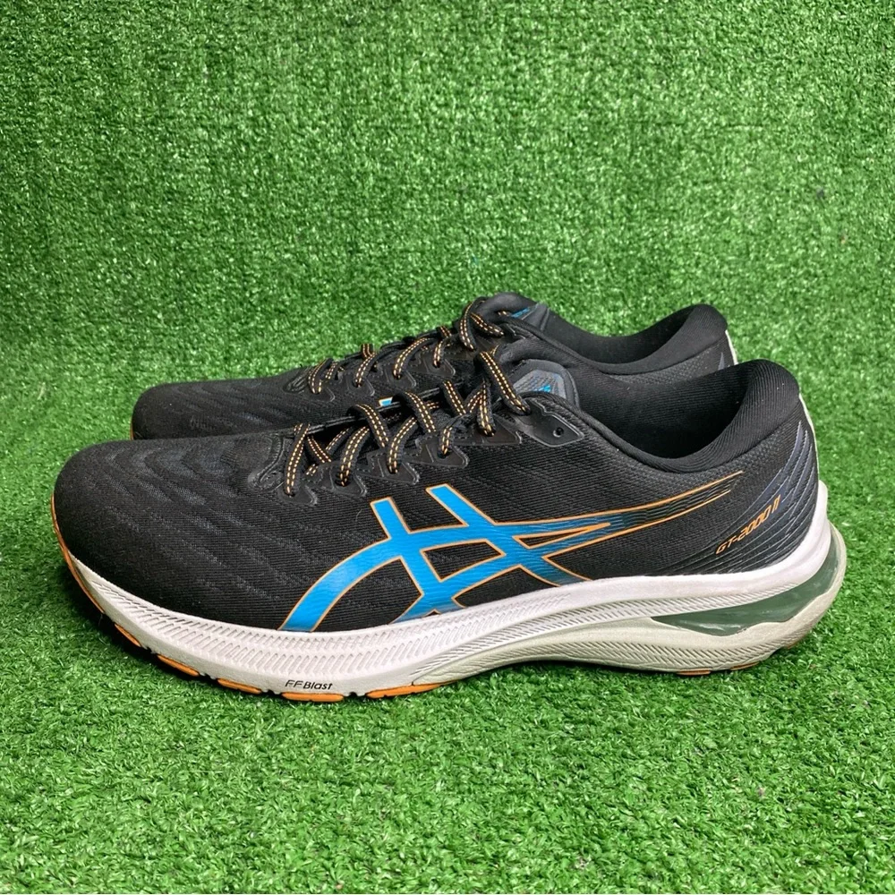 Asics GT-2000 11 Men's Sz 11.5 Running Shoes Comfort Black‎ Sneakers Athletic
